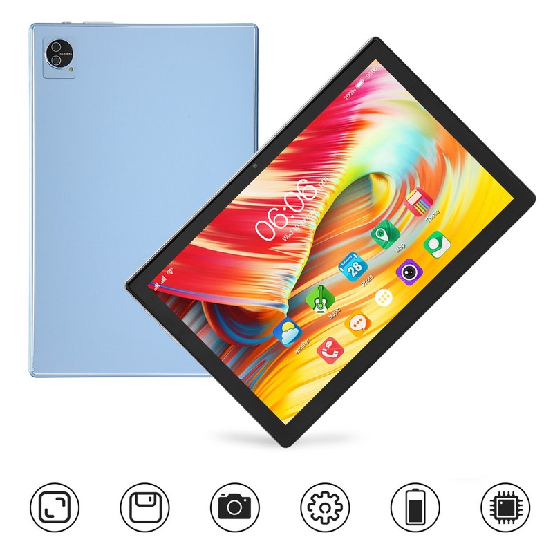 10.1 Inch Tablet for Android 12.0 Octa Core CPU 8GB
