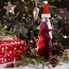 Bencailor 12 Pcs Mini Santa Hats for Crafts Small Christmas