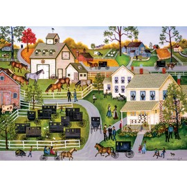 Masterpieces 1000 Piece Jigsaw Puzzle for Adults, Family, Or Kids - Sunday Meeting - 19.25"x26.75"