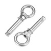 sourcing map M10 x 80 Expansion Eyebolt Eye Nut Screw
