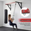 Wall Mounted Pull Up Bar, Heavy Duty Chin Up Bar