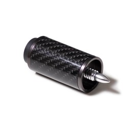 OKKO Carbon Fiber Billiard Pool Cue Extension with Bumper for Predator Pool Cues (2.25 inches)
