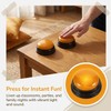 ABOOFAN 2Pcs Game Show Buzzers with Light and Sound Quiz