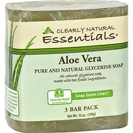 Pure & Natural Glycerine Soap; Aloe Vera