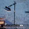 Soomloom Camping Lantern OMNI 2‑Way Flashlight 80‑900LM Rechargeable LED Campsite