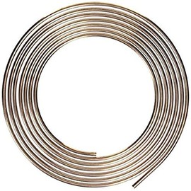 AGS Nickel/Copper Brake/Fuel/Transmission Line Tubing Coil, 3/8" x 25'