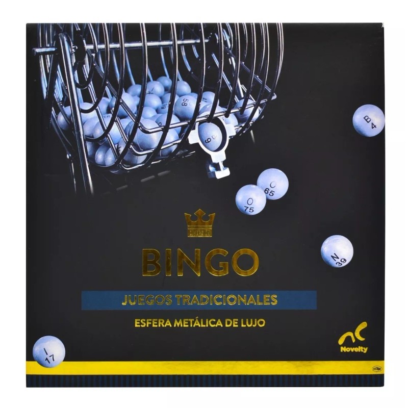Novelty Juego De Mesa Novelty Bingo Foil 75 Esferas De
