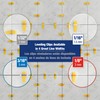 QEP 99771 LASH XL Tile Leveling System Clips for 1/32"