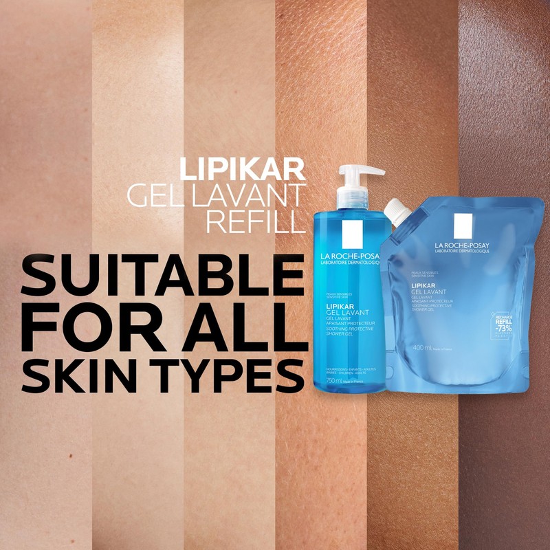 La Roche-Posay Lipikar Gel Lavant Refill 400ml