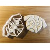 Pug Cookie Cutter and Dog Treat Cutter - Dog Face