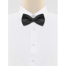 Allegra K Men's Polka Dots Pre-Tied Bowknot Bow Ties Work Formal Party Tuxedo Bowties One Size Black White