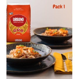 Gluten Free Penne Pasta – 17.6 oz (500g) – Gluten-Free Noodle – Light, Healthy, and Easy to Digest – Wheat-Free, Allergen-Friendly – Ideal for Balanced Meals – Pack of 1