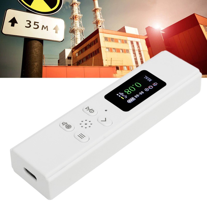 Nuclear Radiation Detector Monitor High Accuracy Quick Response Portable Geiger