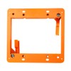 Construct Pro Slim Dual Gang Open Back Low Voltage Bracket,
