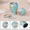 SOITIS Small Urns for Human Ashes Keepsake, 2.83 Inches Memorial