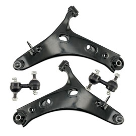 KAX Front Lower Control Arms Kit for 2014-2018 Subaru Forester 2015 2016 2017, 2 Lower Control Arms w/Ball Joints Assembly, 2 Sway Bar End Links K622857 K622856 K750084-4pcs