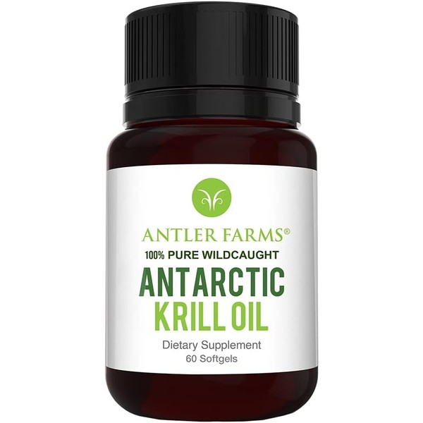 Antler Farms - 100% Pure Wild Caught Antarctic Krill Oil