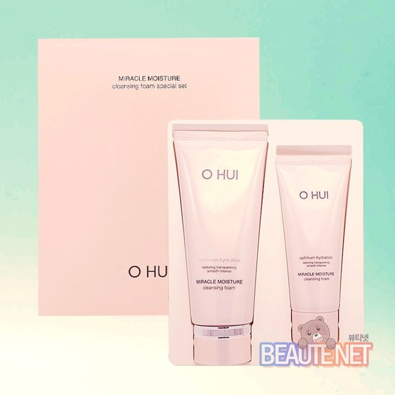 오휘 미라클 모이스처 클렌징 폼 기획세트 200ml+100ml O Hui Miracle