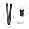 Home Queen Black Leather Curtain Tie Backs, Outdoor Drapery Holder