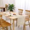 Time to Sparkle 33X200CM Woven Jute Table Runner with Tassels