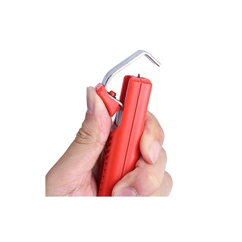 Mini cuchillo pelacables, herramienta de pelado de cables de profundidad