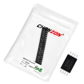 Chanzon 8205A TSSOP-8 Sic Mosfet MOS N-Channel Transistor n-fet 5A SMD Pack of 10