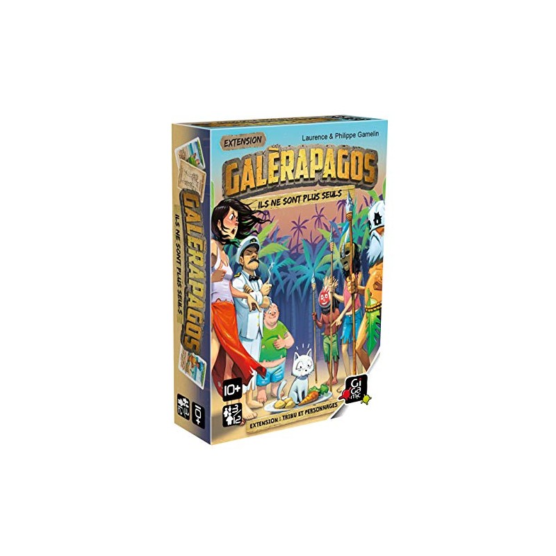 GIGAMIC GEGA Galerapagos Expansion: Tribe and People