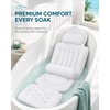 Full Body Bath Pillow for Tub, Inflatable Bathtub Pillow Mat