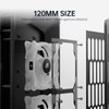 AsiaHorse FS-9002 Pro 120mm RGB Case Fan, 26 LED ARGB