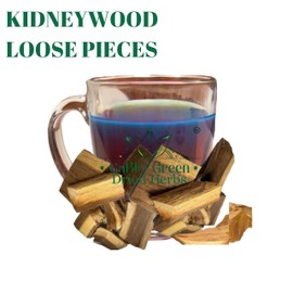 Palo azul, Kidney Wood (4oz/119gr), Blue Stick Herbal Tea Bark, palo azul tea, Resealable Bag (4 ounces).