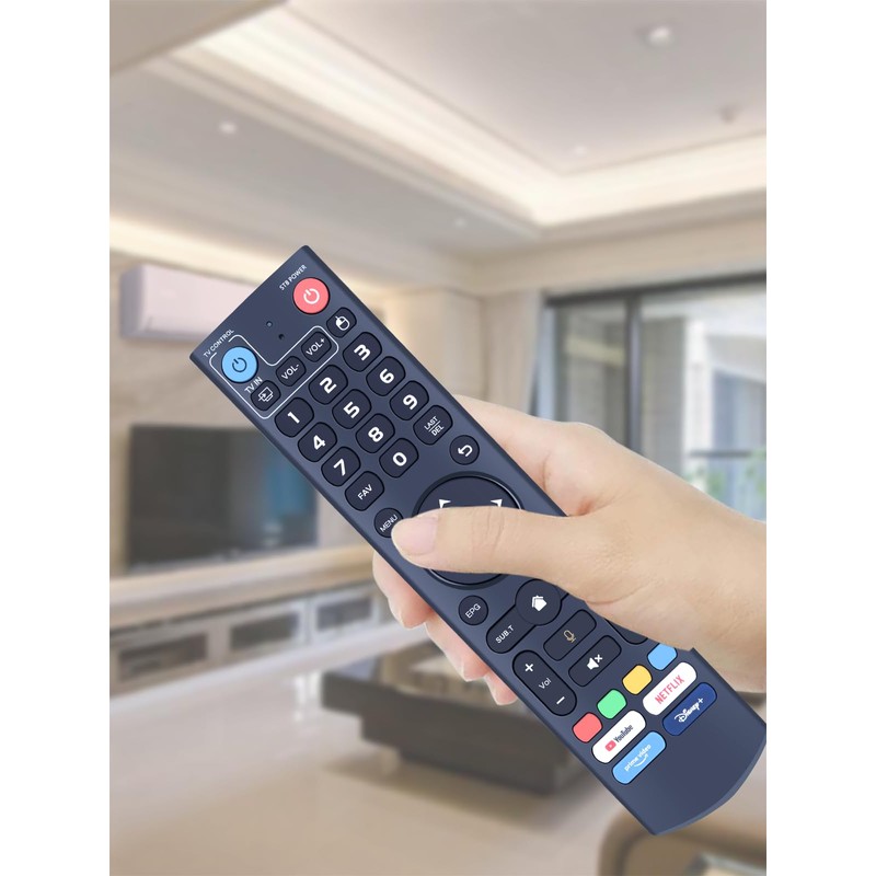 New Voice Replace Remote Control for vSeeBox V3 Pro, Compatible