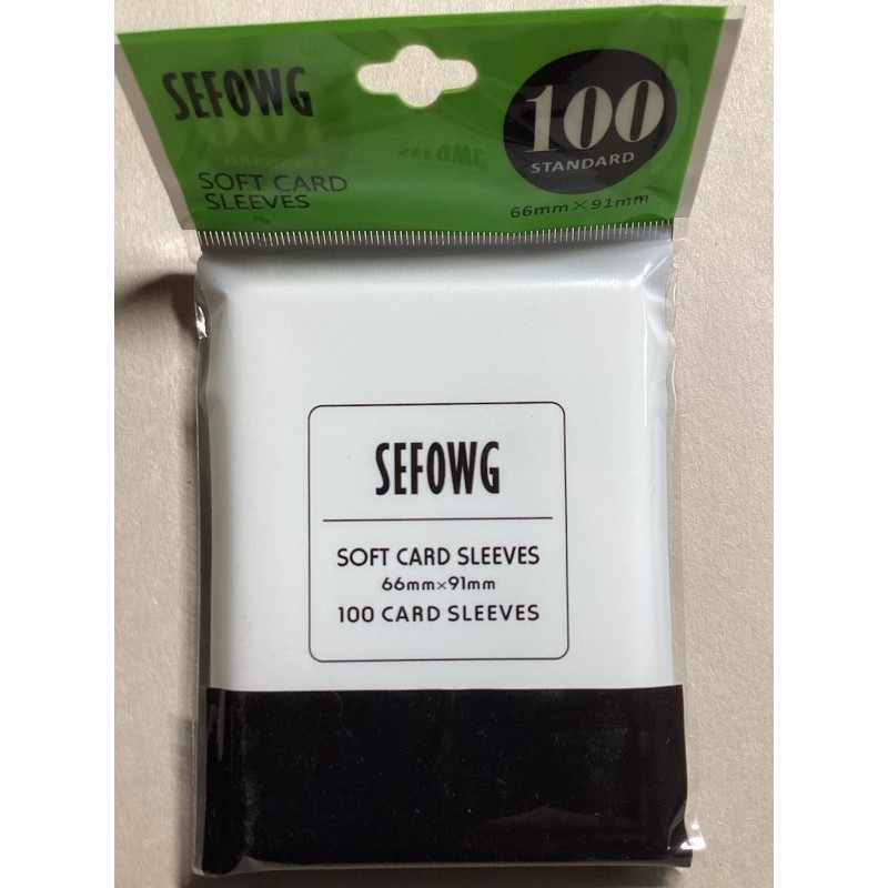 Sefowg Penny Trading Card Sleeves 1 Unopened pack of 100
