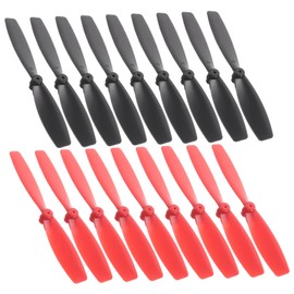 TOYANDONA Rc Drone Propeller Replacement 16 Pack Mini Plastic Propellers Compatible Rc Airplane Parts Diy Kit for Boys and Girls