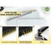 RAYSON Binding Wire Spines, 9/16 Inch, 21 Holes, 11 inch