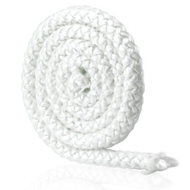 Criditpid Stove Door Gasket for Harman P38, Exception TL200, TL300, TLC2000 Pellet and Wood Stoves, Fiberglass Seal Rope Gasket Replacement Parts for Legacy TLC2000 Stoves. 5FT x 3/4", 1-00-10000