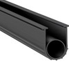 Garage Door Seals Bottom Rubber, Black - 6 m
