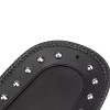 Unbranded Studs Rear Fender Bib Solo Seat Black Fit For