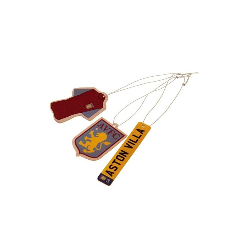 Aston Villa Three Pack Air Freshener