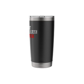 COMFORT IS A SLOW DECLINE DEATH PREFER PAIN Motivating Gym Stainless Steel Insulated Tumbler