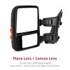 LEDKINGDOMUS Driver Side Power Heated Tow Mirror For 08-16 Ford