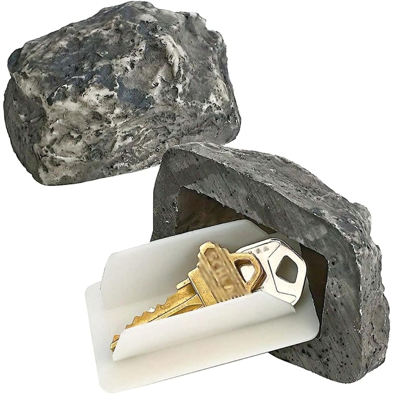 Key Hider Outside, Rock Holder for Outdoor, Hide Your Spare