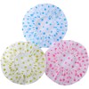 3pz Gorra de Baño Impermeabile Gorros de Ducha para Mujer,