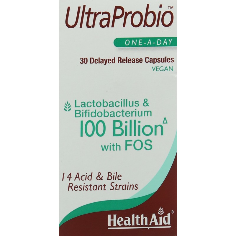 HealthAid Ultra Probio 30 Vegan Capsules