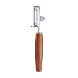 triangle 88 050 08 04 Sense Pivoting Peeler Plum Wood for Right-Handed Users, Made in Solingen/Germany, Professional Quality