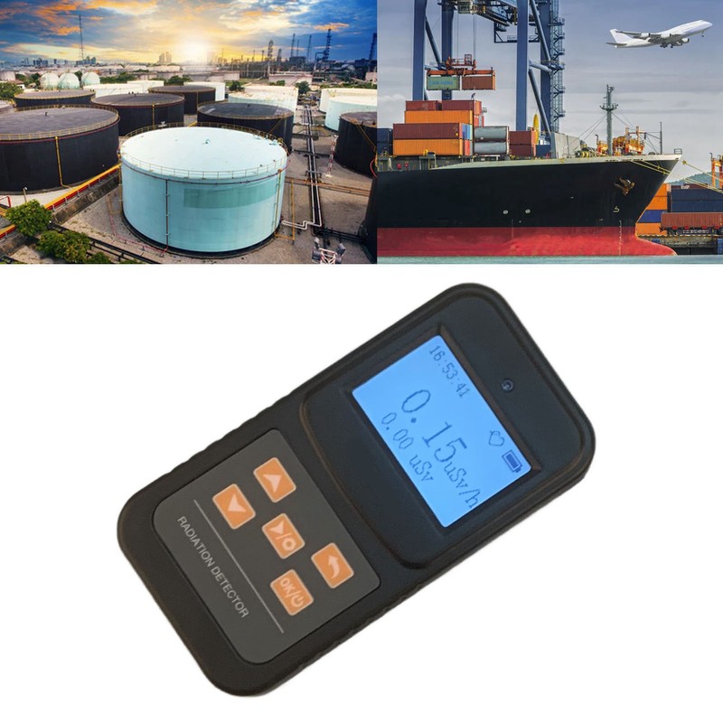 Nuclear Radiation Detector High Sensitivity 2 Power Supply Modes Double