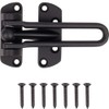 Stone Harbor Hardware Swinging Door Guard, Matte Black
