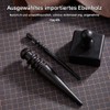 WUTA Leather Burnisher Kit, Ebony Leather Polishing Tool, Leather Polisher