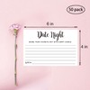 Antgiftshop 50 Date Night Ideas Cards, Wedding Advice Cards for
