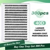 Lash Clusters 300pcs Individual Lashes 40D 0.07D Curl 10mm DIY