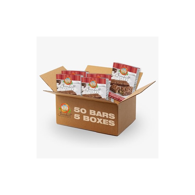 Sunbelt Bakery Fudge Dipped Coconut Chewy Granola Bars, 50 -